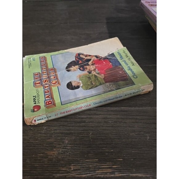Vintage The Baby-Sitters Club #7 Claudia & Mean Janine Paperback - Picture 2 of 5